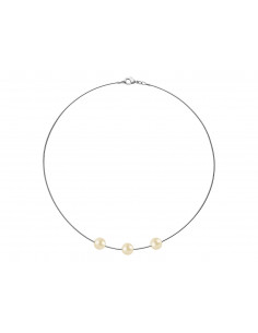 Collier Omega Perles de...