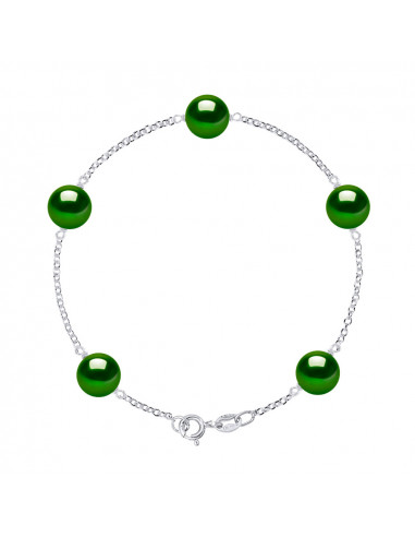 Bracelet Perle de Culture - Argent -...