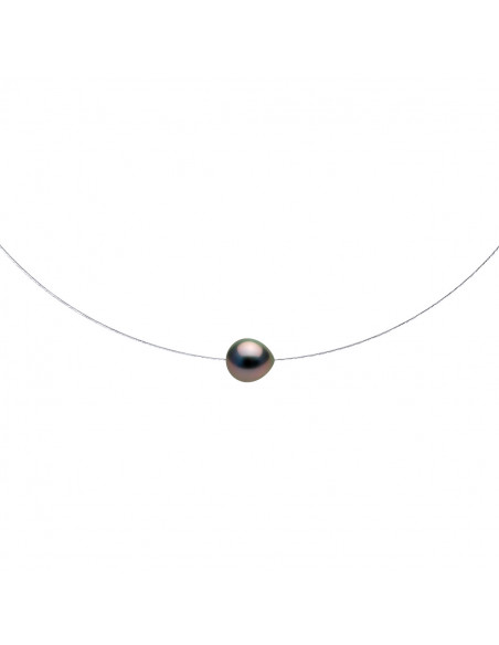 Collier Perle de Tahiti - Or - Lys