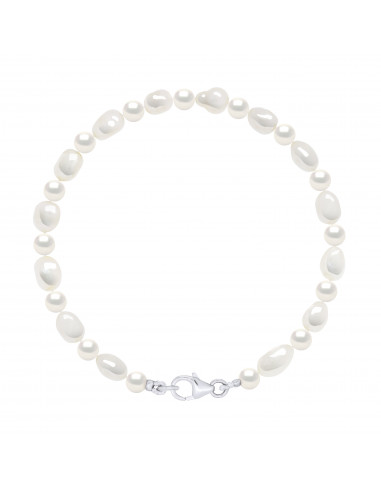 Bracelet Rang Perles de Culture - Argent - Anahe