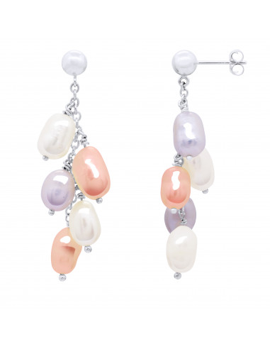 Boucles d'Oreilles Perles de Culture...