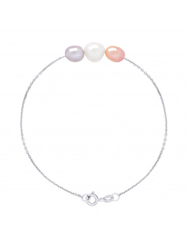Bracelet Perles de Culture - Argent - Minerva