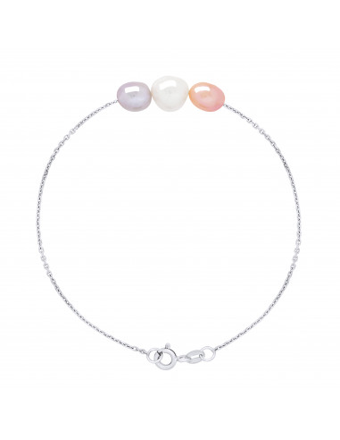 Bracelet Perles de Culture - Argent - Minerva