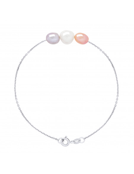 Bracelet Perles de Culture - Argent - Minerva