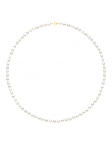 Collier Rang Perles de Culture - Or - Cecillia