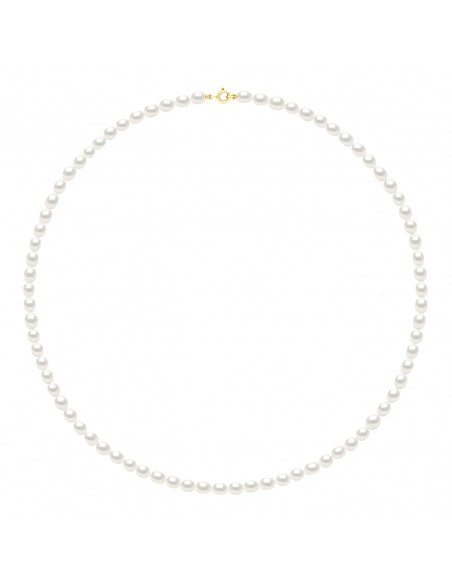Collier Rang Perles de Culture - Or - Cecillia