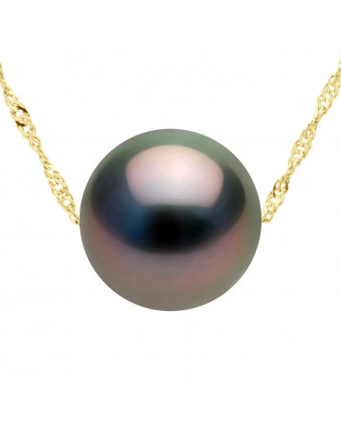 Collier Perle de Tahiti - Or - Acacia