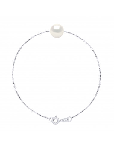 Bracelet Perle de Culture - Argent -...
