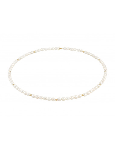 Collier Rang Perles de Culture - Or - Mara