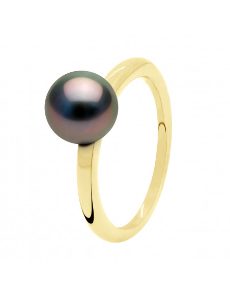 Bague Perle de Tahiti - Or - Anna