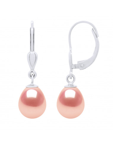 Boucles d'Oreilles Perles de Culture - Argent - Marjorie