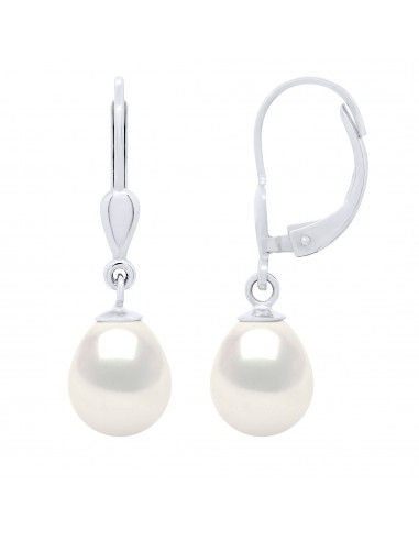 Boucles d'Oreilles Perles de Culture...
