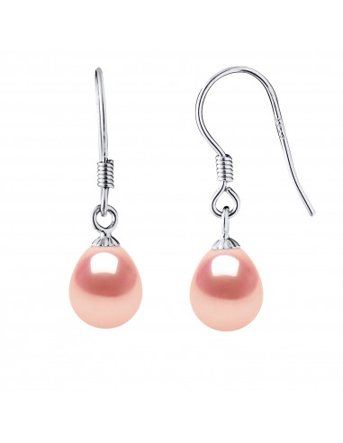 Boucles d'Oreilles Perles de Culture - Argent - Abbie