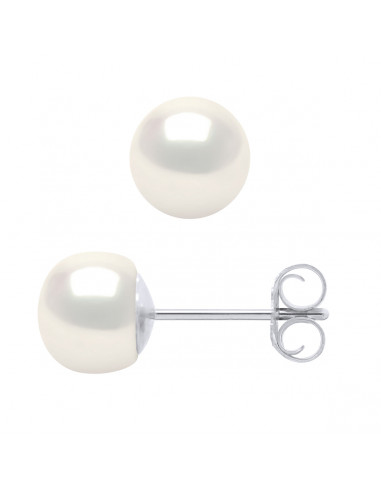Boucles d'Oreilles Perles de Culture - Argent - Léa