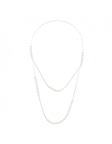 Sautoir Prestige Perles de Culture -...