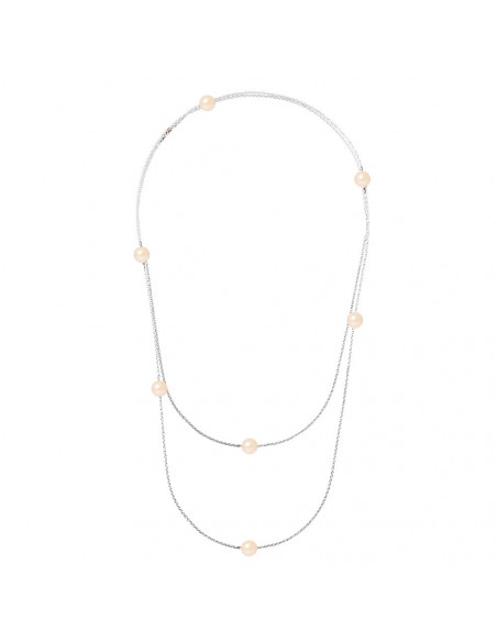 Sautoir Perles de Culture - Argent