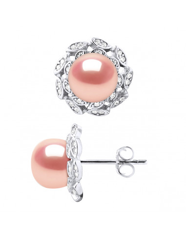 Boucles d'oreilles Perles de Culture - Argent - DANA