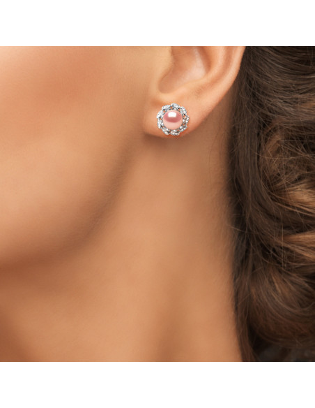 Boucles d'oreilles Perles de Culture - Argent - DANA