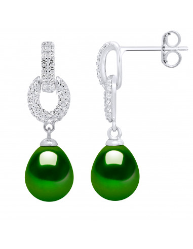 Boucles d'Oreilles Perles de Culture...