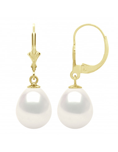 Boucles d'Oreilles Perles de Culture...
