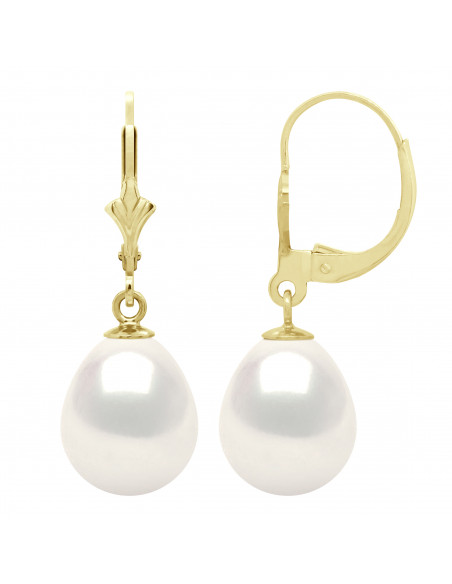 Boucles d'Oreilles Perles de Culture - Or - Noor