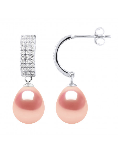 Boucles d'Oreilles Perles de Culture - Argent - Philippine