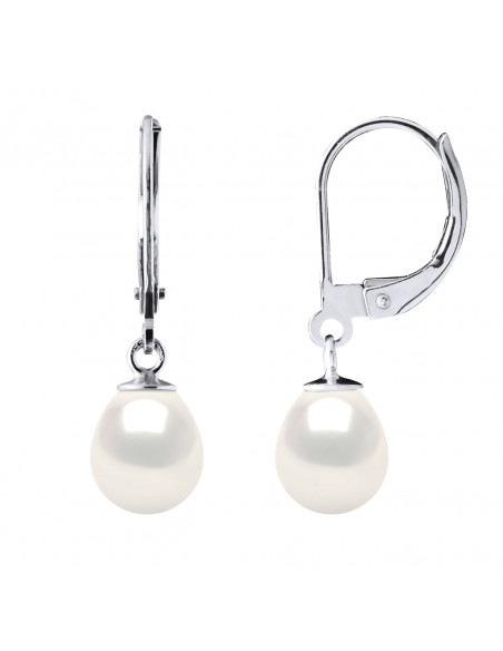 Boucles d'Oreilles Perles de Culture - Or - Augustine