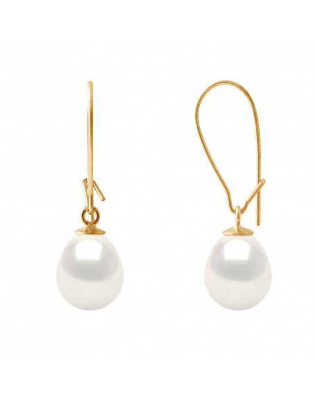 Boucles d'Oreilles Perles de Culture - Or - Anya
