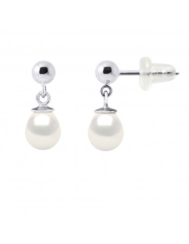 Boucles d'Oreilles Perles de Culture - Or - Gabriela
