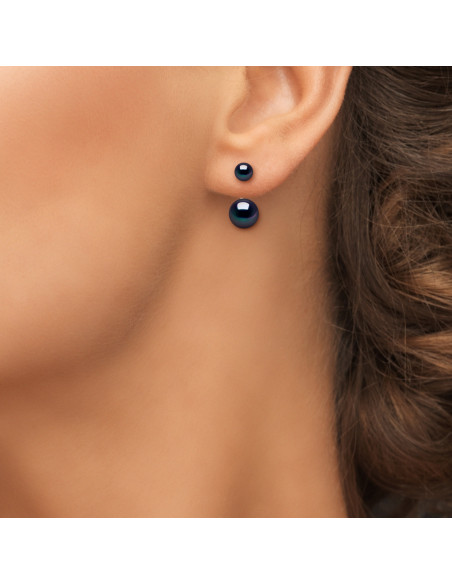 Boucles d'Oreilles Perles de Culture - Argent - Naomi