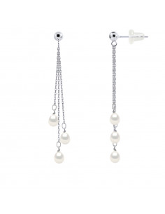 Boucles d'Oreilles Perles...