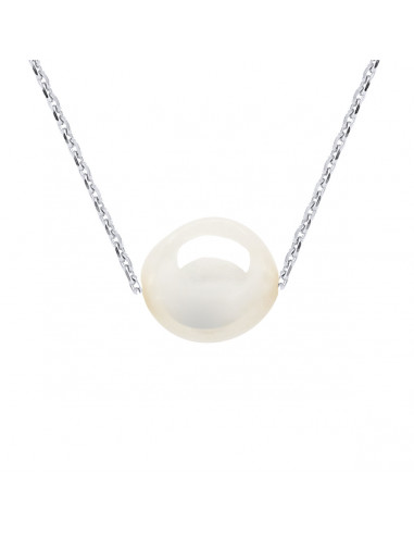Collier Perle de Culture - Argent -...