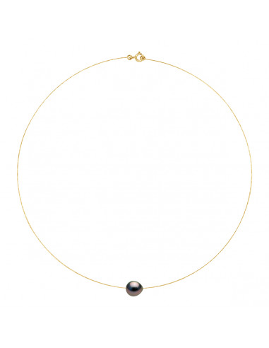 Collier Perle de Tahiti - Or - Lys