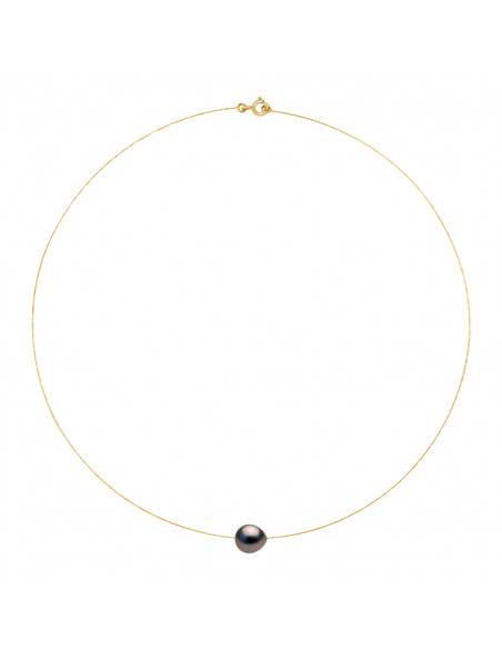 Collier Perle de Tahiti - Or - Lys