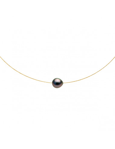 Collier Perle de Tahiti - Or - Lys