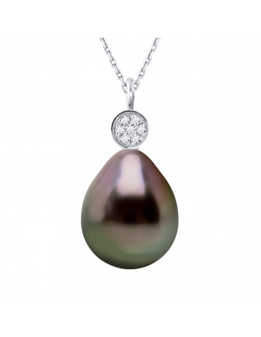 Collier Prestige Perle de Tahiti - Or - Trèfle