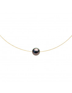 Collier Perle de Tahiti -...