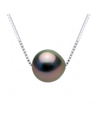 Collier Perle de Tahiti - Or - Mauve