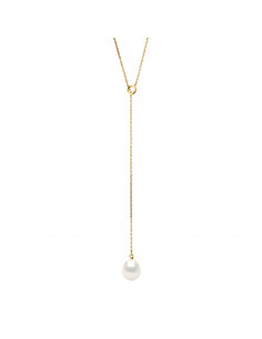 Collier Lasso Perle de...