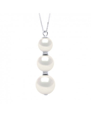 Collier Trio Perle de Culture - Or -...