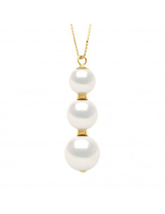 Collier Trio Perle de...