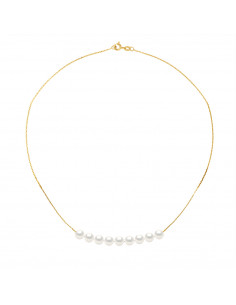 Collier 9 Perles de Culture...