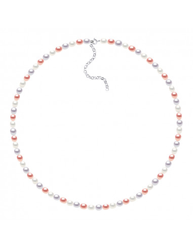 Collier Rang Perle de Culture - Argent - Gloria