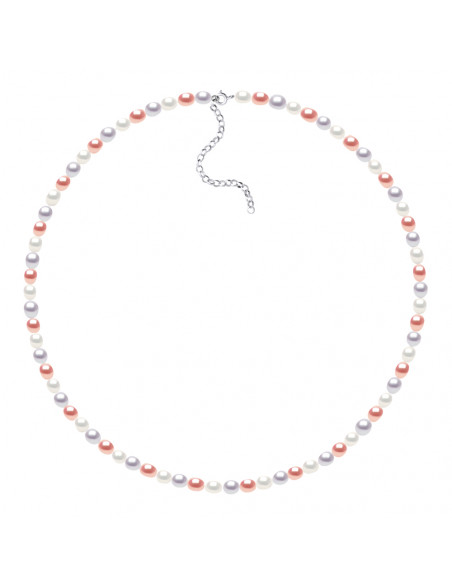 Collier Rang Perle de Culture - Argent - Gloria
