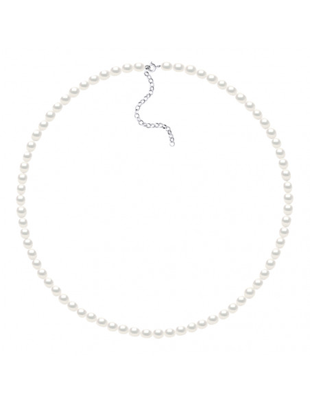 Collier Rang Perle de Culture - Argent - Gloria