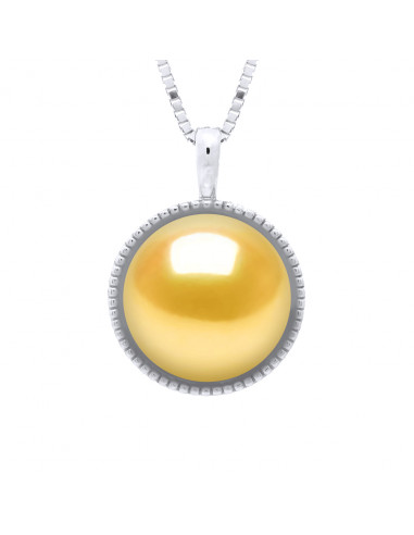 Collier Perle de Culture - Argent -...