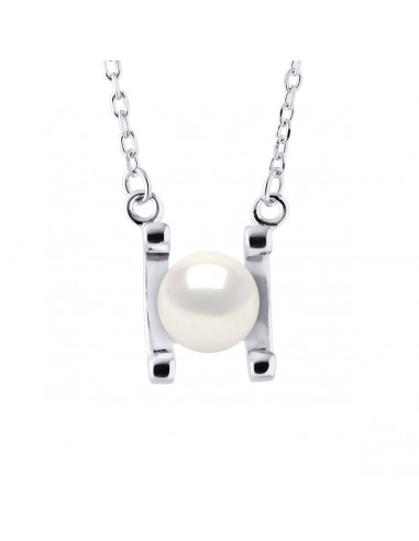 Collier 2C Perle de Culture - Argent - Maia