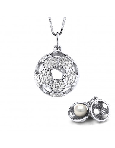 Collier Perle de Culture - Argent -...