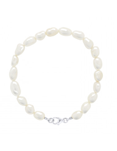 Bracelet Rang Perle de Culture -...