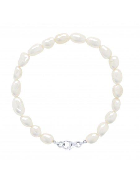 Bracelet Rang Perle de Culture - Argent - Violeta